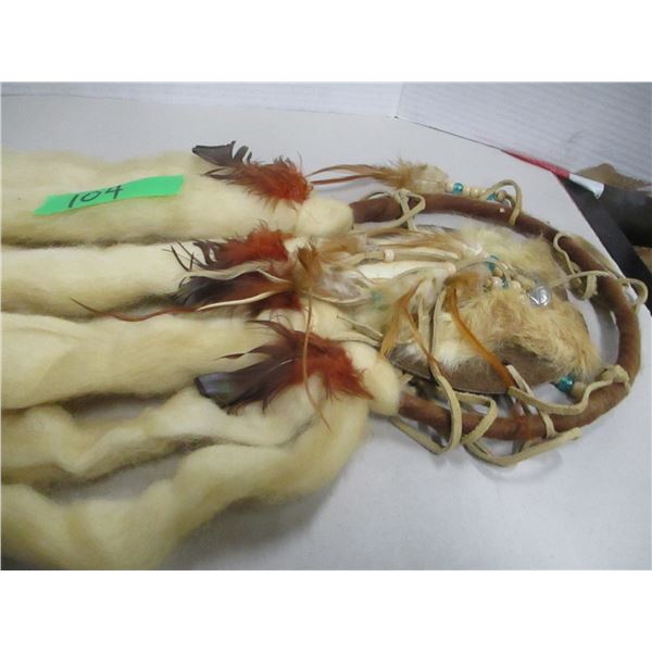 SEIZURE (AS IS):  FLEECE DREAM CATCHER