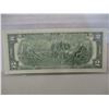 Image 4 : 2003 GREEN SEAL MINT CONDITION USA SCARCE $2 BILL
