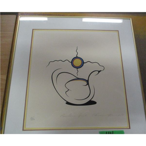 SEIZURE/COLLECTABLE:  "NEWBORN SPIRIT" BY CLARENCE WESCOUPE (25/150)