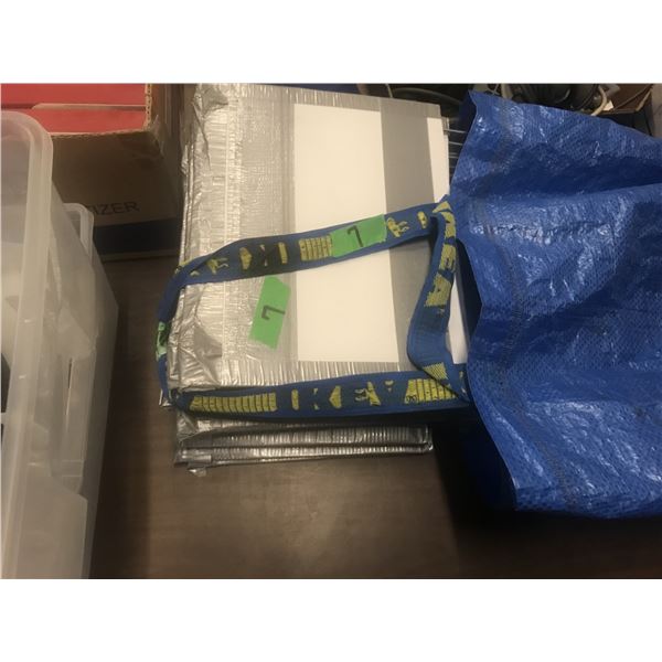 BAG C/W SIGNS