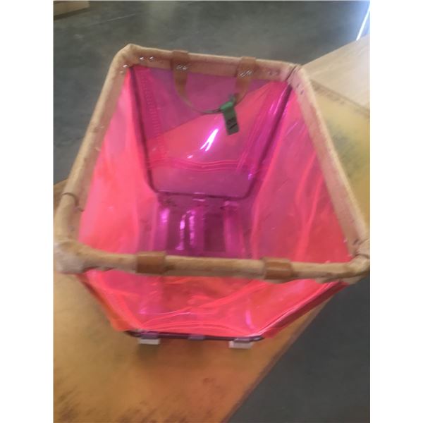 NEW:  RECTANGULAR PLASTIC BIN