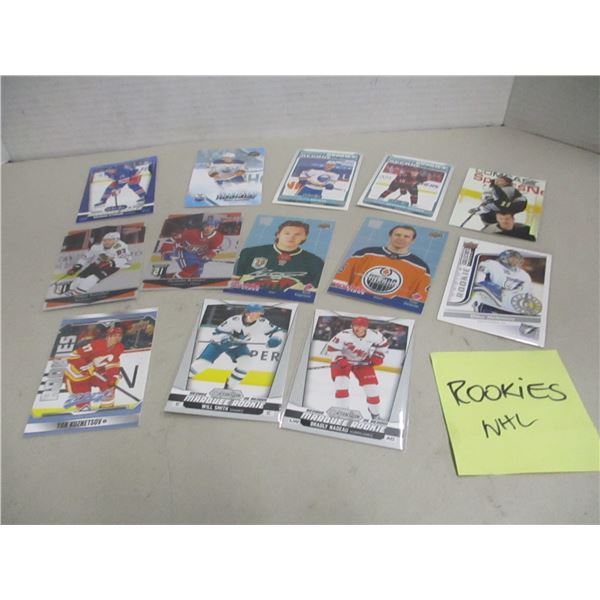 BAG C/W NHL ROOKIE CARDS