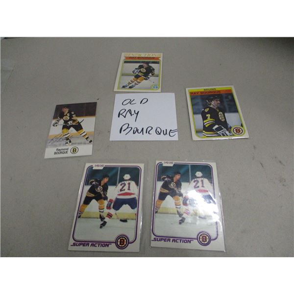 COLLECTABLE:  OLD RAY BOURQUE CARDS