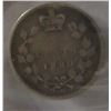 Image 2 : 1880H VC CANADA VICTORIAN SILVER 5 CENT