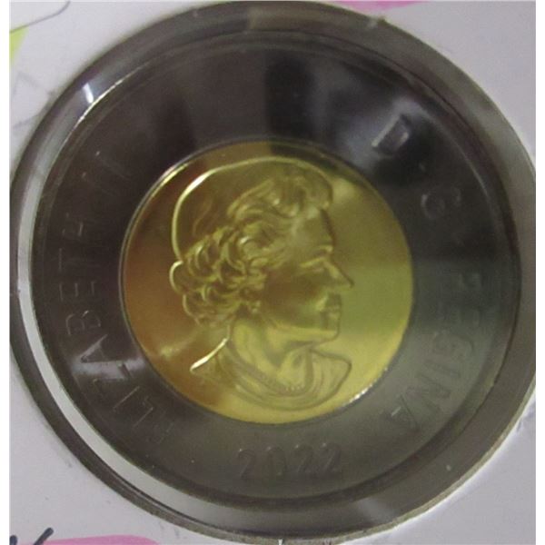 2022 PROOF MEMORY OF QUEEN ELIZABETH II $2 COIN