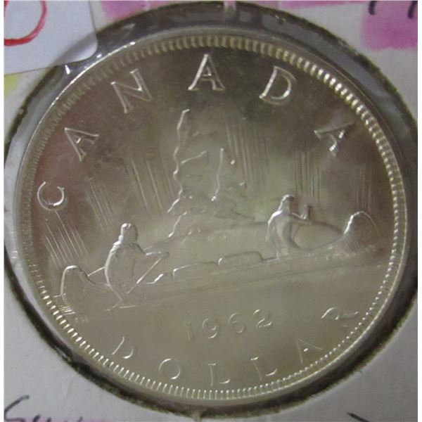 1962 CANADA SILVER DOLLAR