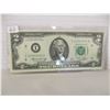 Image 2 : 1976 GREEN SEAL SCARCE USA $2 BILL