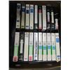 Image 6 : SEIZURE (AS IS):  2 BOXES C/W ASSORTED VHS TAPES