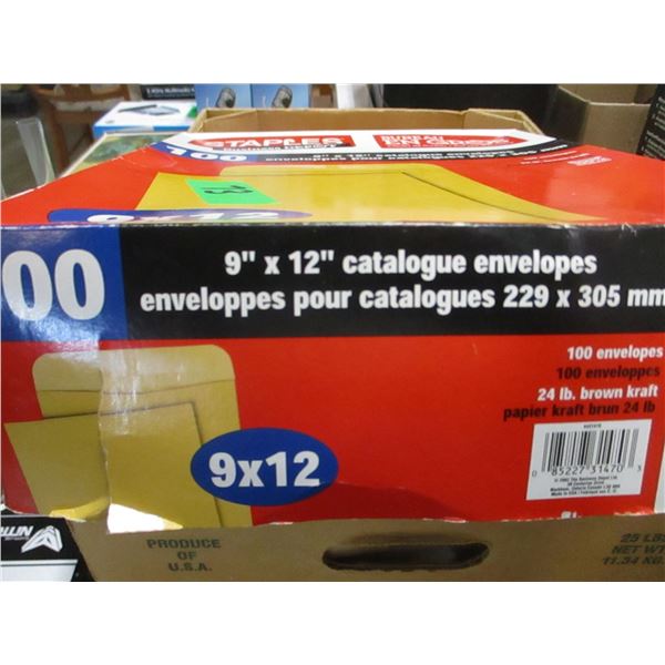 SEIZURE (AS IS):  BOX C/W ENVELOPES & PAPERS