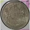 Image 2 : 1950 (DESIGN "0") CANADA SILVER HALF DOLLAR