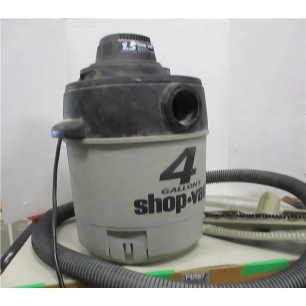 SEIZURE (AS IS):  SHOP VACUUM