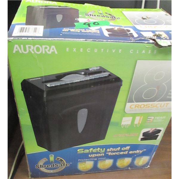 SEIZURE (AS IS):  AURORA PAPER SHREDDER