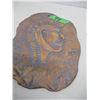 Image 1 : SEIZURE/COLLECTABLE:  FACE OF MAN MADE OF STONE