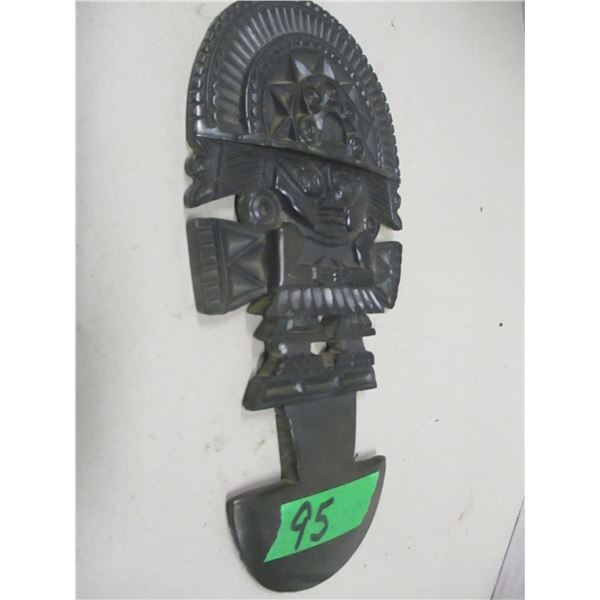 SEIZURE (AS IS):  AZTEC STYLE WALL HANGING