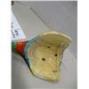 Image 3 : SEIZURE (AS IS):  2 WOOD FACE HANGINGS