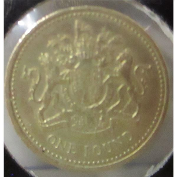 1983 LEGAL TENDER ONE POUND BRITISH COIN
