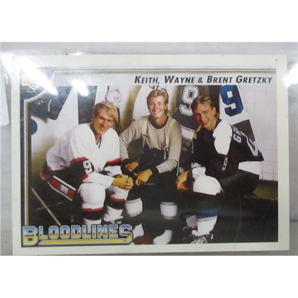 1978 - 1979 WAYNE GRETZKY & BROTHERS KEITH & BRETT