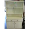 Image 1 : SEIZURE (AS IS):  WHITE CUPBOARD