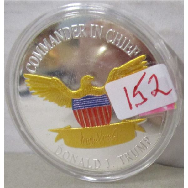2020 COMMANDER IN CHIEF DONALD TRUMP PRESIDENT COIN