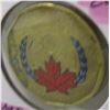 Image 1 : 1945 - 2020 CANADA CHARTER OF RIGHTS COLORED MAPLE LEAF $2 COIN