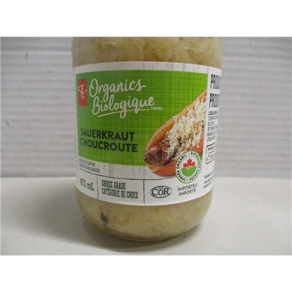 FREIGHT DAMAGE (AS IS):  SAUERKRAUT (475 ML) - JAR