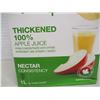 Image 2 : FREIGHT DAMAGE (AS IS):  THICKENED APPLE JUICE (1L) - CARTON