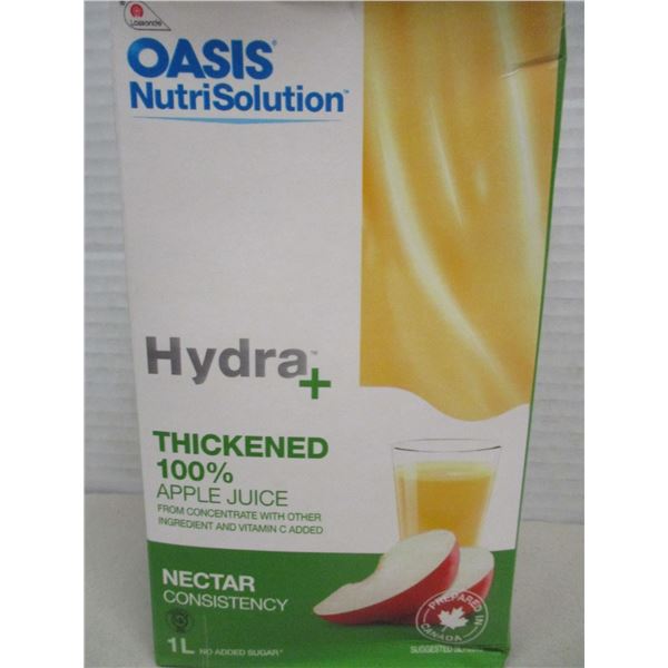 FREIGHT DAMAGE (AS IS):  THICKENED APPLE JUICE (1L) - CARTON