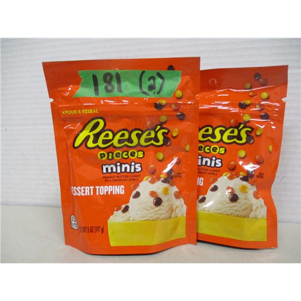 FREIGHT DAMAGE (AS IS):  REESE'S PIECES MINIS (2 BAGS X 141G)