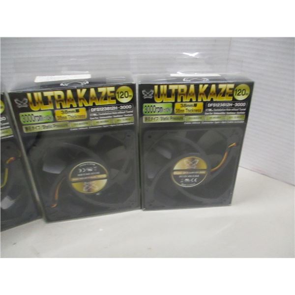 SEIZURE (AS IS):  4 FANS
