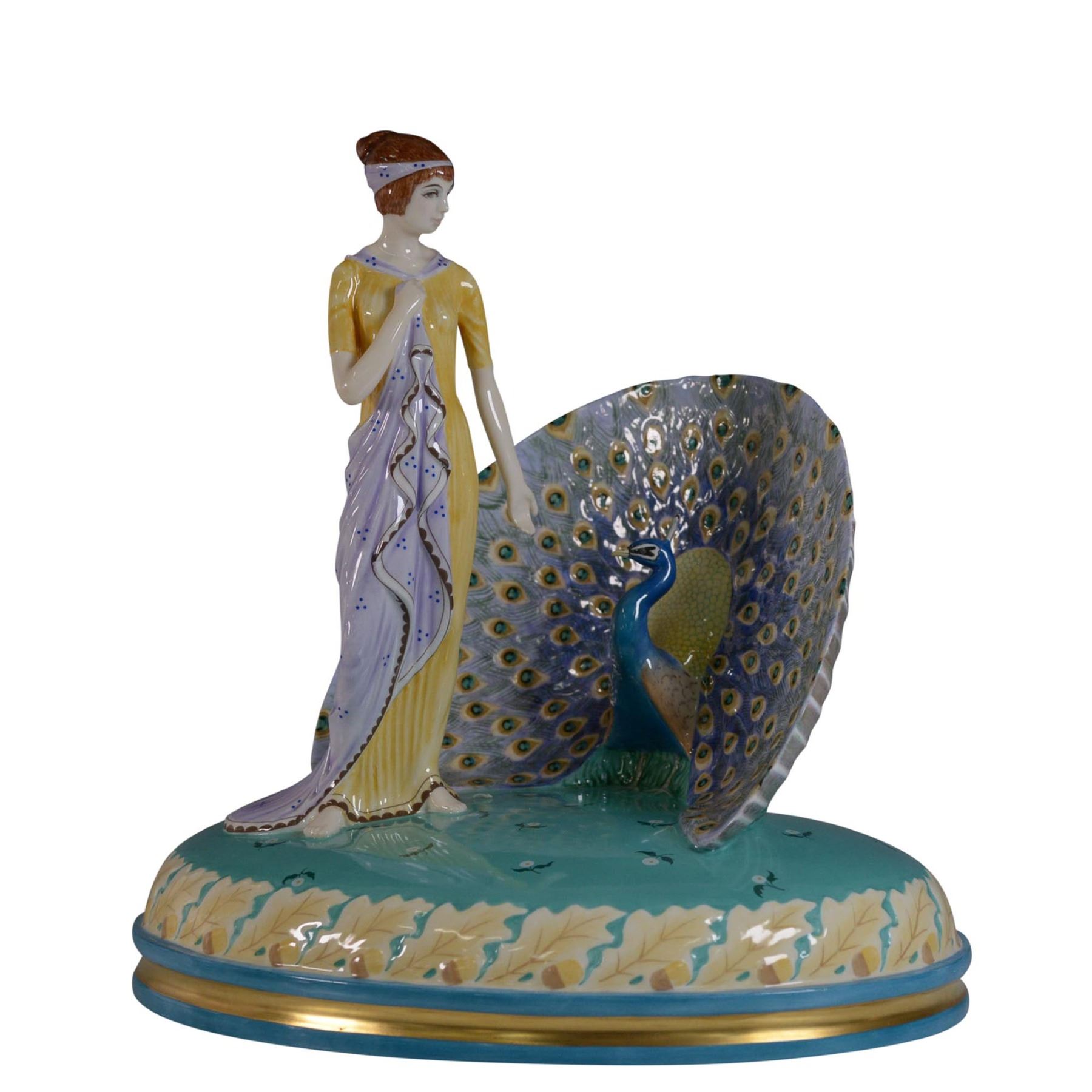 Royal Doulton Figurine, Juno and the Peacock HN2827