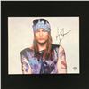 Image 1 : AXL ROSE SIGNED 8X10 PHOTO KB AUTHENTICS COA