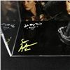 Image 3 : QUAD SIGNED LORD OF THE RINGS PIECE: ELIJAH WOOD, SEAN ASTIN, JOHN RHYS DAVIS & ANDY SERKIS WWOC COA