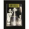 Image 1 : TED LINDSAY SIGNED AND INSCRIBED TRADING CARD - AUTHENTIC AUTOGRAPH