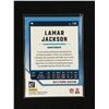 Image 2 : LAMAR JACKSON SIGNED TRADING CARD