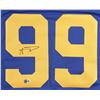 Image 2 : AARON DONALD SIGNED LOS ANGELES RAMS - BECKETT COA