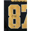 Image 2 : SIDNEY CROSBY SIGNED PENGUINS JERSEY KB AUTHENTICS COA