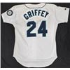 Image 1 : KEN GRIFFEY JR. SIGNED SEATTLE MARINERS BASEBALL JERSEY (BECKETT COA)