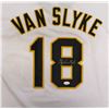 Image 2 : Pittsburgh Pirates Andy Van Slyke Autographed White Jersey JSA