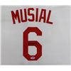 Image 2 : STAN MUSIAL SIGNED BASEBALL JERSEY (PSA COA)