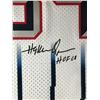 Image 2 : HAKIM OLAJUWAN SIGNED HOUSTON ROCKETS BASKETBALL JERSEY (BECKETT COA)
