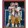 Image 2 : Christian McCaffrey & Deebo Samuel  16" x 20" Framed and signed Photo fanatics coa