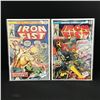 Image 1 : LOT OF 2 IRON FIST COMICS (MARVEL COMICS)