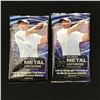 Image 1 : 2 SEALED PACKS OF SKYBOX METAL UNIVERSE CHAMPION TRADING CARDS