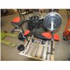 Image 3 : Weider Pro 256 Weight Bench w/ Bar & Weights