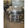 Image 1 : Stainless Steel Cart On Wheels