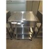Image 1 : Stainless Steel Cart On Wheels