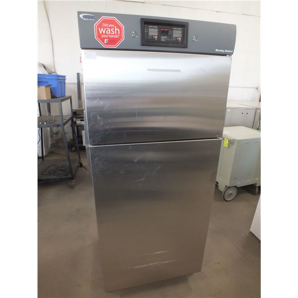 Mac Medical 2 Door Stainless Steel Warming Cabinet On Wheels