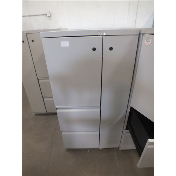 3 Metal Storage Cabinets