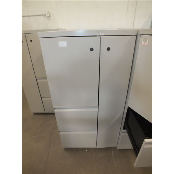 3 Metal Storage Cabinets