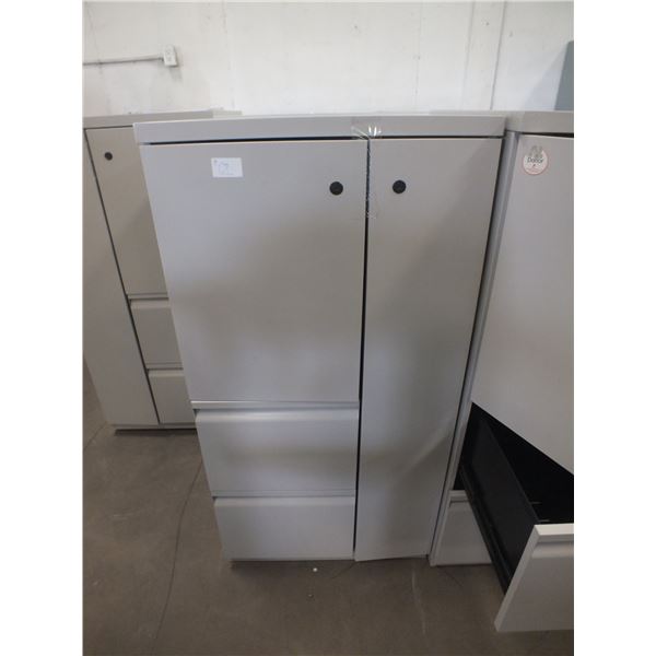 3 Metal Storage Cabinets